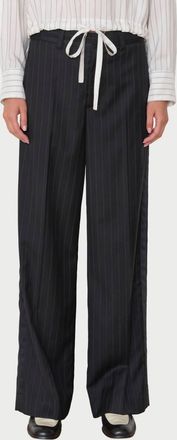 WE-AR4 Tuxedo Trouser In Black Stripe