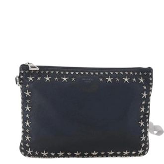 Jimmy Choo London Pochette in pelle Pre-owned - - Pre-owned - Donna - Nero - ONE SIZE