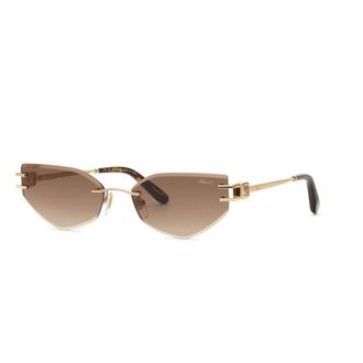 Chopard Schm60S 300K Sunglasses - female - Chopard - Sunglasses - Brown - 59 MM - Accessories