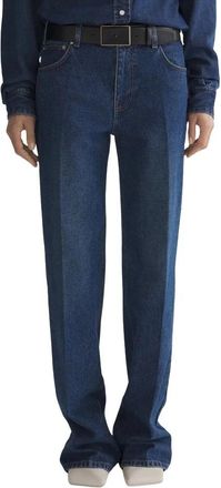 MUGLER Straight Jeans - Dames - Regular Fit Jeans - Blauw - W26 - Jeans