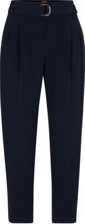 HUGO BOSS Dames/Dames Tapia Normale Broek met Riem (Blauw)