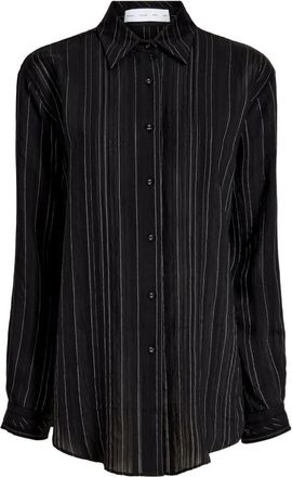 Proenza Schouler Camicia Raven a righe - Nero