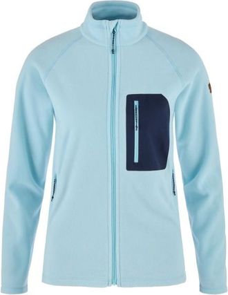 Fj&auml;llr&auml;ven Kaipak Fleece Fleecejacke f&uuml;r Damen | blau