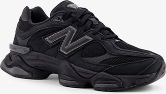 New Balance Unisex Sneakers 9060 Mesh-Leather Black Trainers Mesh/leather
