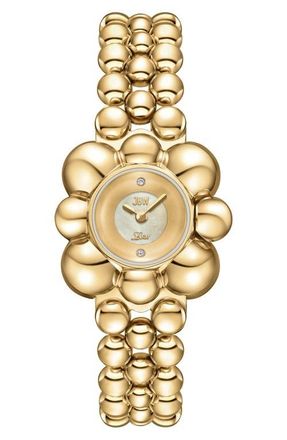 JBW x Luar Atmosphere Two-Tone Bracelet Watch, 30mm in 18K Gold at Nordstrom