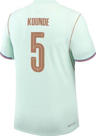 Nike Jules Kound&eacute; France National Team 2026 Match Away Nike Mens Dri-FIT ADV Soccer Jersey in Green | NN203949122-FFF