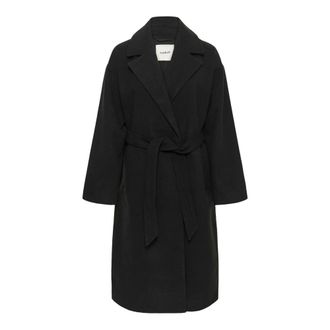 Soaked In Luxury SLRubie Cappotto con Cintura - - Coats - Donna - Nero - L