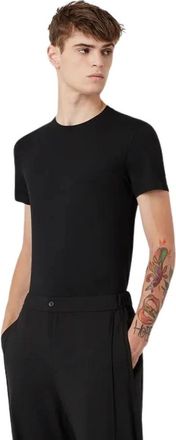 Emporio Armani T-shirt sweatshirt - Heren - Tops - Zwart - Maat: S