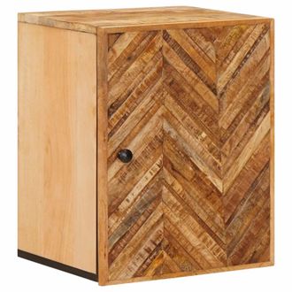 vidaXL Mueble Colgante Marr&oacute;n 38 X 33,5 X 48 Cm Madera De Mango Maciza Vidaxl