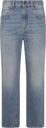 Brunello Cucinelli Lightweight Denim Jeans - Blue