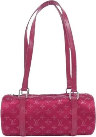 Louis Vuitton Pre-owned Handbags, female, Red, Size: ONE SIZE Pre-owned Vintage Satin Handbag