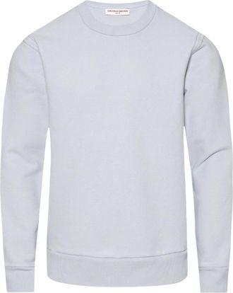 Orlebar Brown Mens Stevenson French Cotton-Blend Terry Sweatshirt In Serenity Blue
