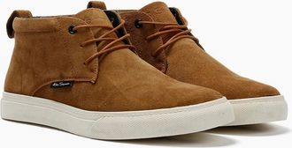 Ben Sherman Mens Ben Sherman Parkway Suede Mens Tan Boots - Brown - Size: 11