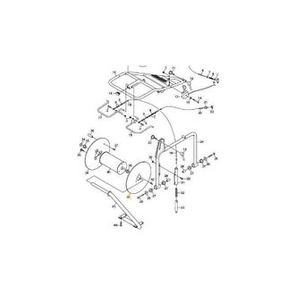 STIGA Sports Rueda De Goma Para Serie 500 Original Stiga - 1126-9177-01