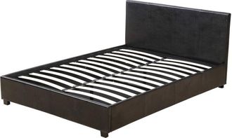 Habitat et Jardin Habitat Et Jardin - Cama En Pvc carla - 140 X 190 Cm - Negro