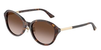 Jimmy Choo London JC5044D Asian Fit 500213 Womens Sunglasses Tortoiseshell Size 54
