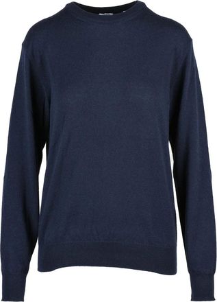 Aspesi Crew Neck Pullover In Luxurious Wool Cashmere Blend