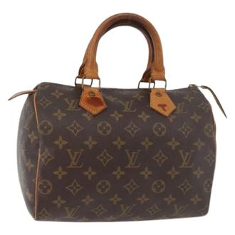 Louis Vuitton Pre-owned Handbags, female, Brown, Size: ONE SIZE Pre-owned Speedy 25 Hand Bag