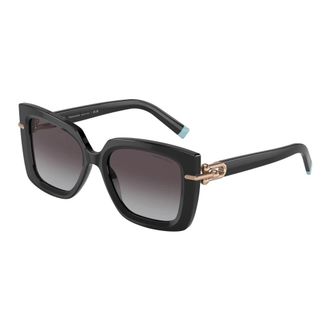 Tiffany & Co. Butterfly Zonnebril - Dames - Zonnebrillen - Zwart - 53 MM - Accessoires