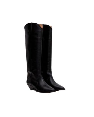 Isabel Marant Womens Cowboy Boots Denvee Black