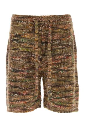 Alanui Multikleur Wolmix Grunge Beat Bermuda Shorts