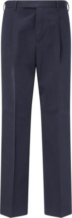 Pantaloni Torino Quindici Broek - Heren - Nette broeken - Blauw - M - Wol - Broeken