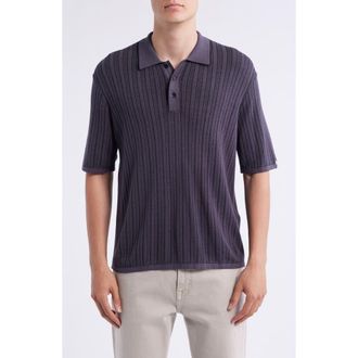 Rag & Bone Harvey Garment Dye Polo in Wshbk at Nordstrom Rack, Size X-Large
