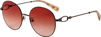 Longchamp Womens LO188S 57 773 Sunglasses - Bronze - One Size
