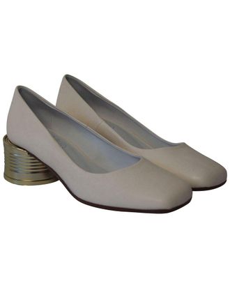 Maison Margiela Womens Leather Tin Can Heel Pump, Size 35, Never Worn (Authentic Pre-Loved)