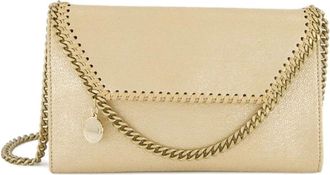 Stella McCartney Tassen, Dames, Geel, ONE Size, Polyester, Falabella Schoudertas