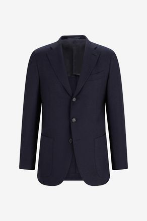 Caruso Einreihiger Blazer aus Wolle