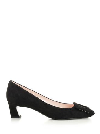 Roger Vivier Trompette Decollete Nero-Donna