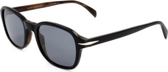 Eyewear by David Beckham Stijlvolle zonnebril voor mannen - unisex - Zonnebrillen - Zwart - 51 MM - Accessoires