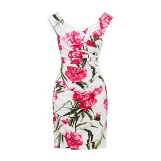 Dolce & Gabbana Korte Jurk - Dames - Jurken - Veelkleurig - Maat: 2XS Viscose