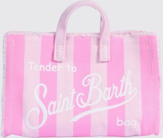 MC2 Saint Barth Borsa MC2 Saint Barth in canvas di cotone a righe