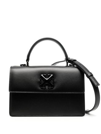 Off-white Jitney top-handle bag - Black