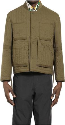 Craig Green Omkeerbaar Gewatteerde Werkjas - Heren - Zomerjassen - Groen - S - Nylon - Jassen