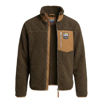 Superdry Fitness, Heren, Groen, 2Xl, Polyester, Mountain Full Zip Fleece