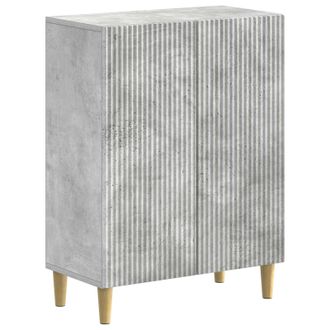 vidaXL Armario De Almacenamiento Para Ba&ntilde;o Arnhem Gris Hormig&oacute;n Vidaxl