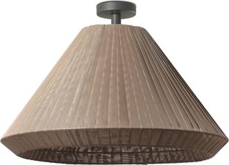 Faro Barcelona Saigon Out T70 M Colgante Fija Crema