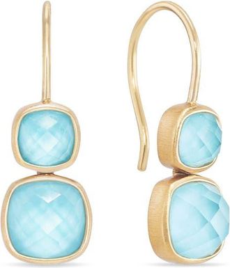 Dean Davidson Monterey Droplet Earrings in Iridescent Turq/gold at Nordstrom