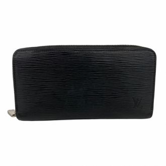 Louis Vuitton Noir Long Wallet (Bi-Fold) (Pre-Owned)