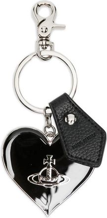 Vivienne Westwood Mirror Heart Orb Keyring