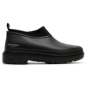Ilse Jacobsen Rub Air 02 Rubber Womens Slip On Shoes - UK 7 - US 9 Women - EU 40 - Black - Size:UK 7