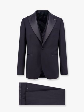 Tagliatore Virgin wool tuxedo with vest - TAGLIATORE - gender_Man