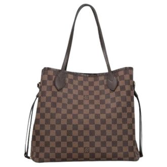 Louis Vuitton Pre-owned Tote Bags, female, Brown, Size: ONE SIZE Pre-owned Shopper Neverfull MM