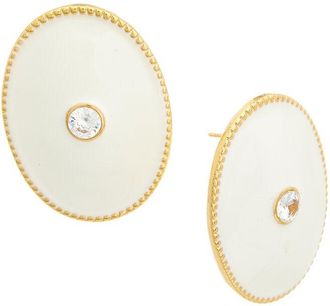 Crystal Haze Crystal Haze 18K Plated CZ Statement Earrings