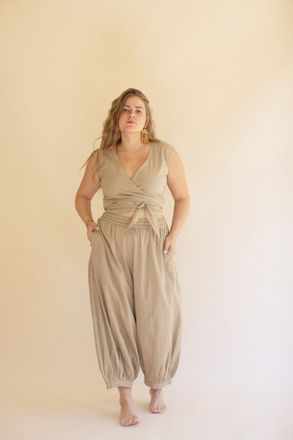Kalalou Drawstring Balloon Pant