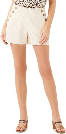 Fifteen Twenty Button Pocket Shorts In Natural