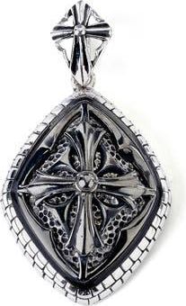 Samuel B. Cross Pendant in Silver at Nordstrom Rack
